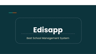 The Best School Management System | Best school erp software