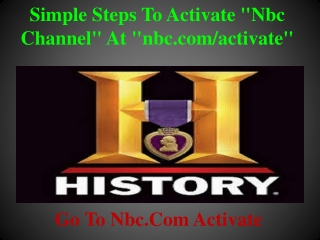 Simple Steps To Activate "Nbc Channel" At "nbc.com/activate"