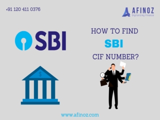How to Find SBI CIF number?