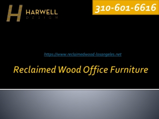 Reclaimed Wood Office Furniture