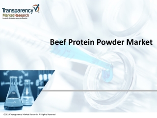 Beef Protein Powder Market