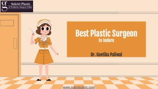 Dr. Geetika Paliwal - Best Skin Specialist and Surgeon in Indore