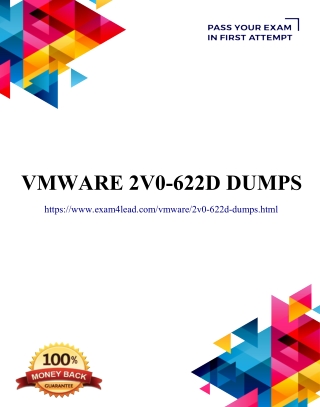 VMware 2V0-622D Online Exam Practice Software-VMware 2V0-622D Dumps PDF