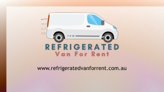 Hire Refrigerated Van