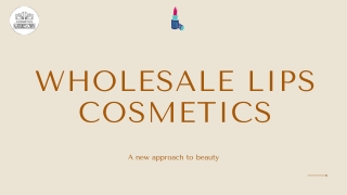 Wholesale Lips cosmetics | Nature's Own Cosmetics