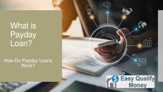 What is Payday Loan? How Do Payday Loans Work?