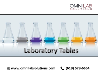 Best quality Laboratory tables are made for Mass spectrometry Lab - OMNI Lab Solutions