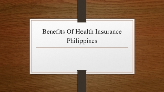 Benefits Of Health Insurance Philippines
