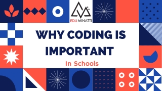 Why coding is important in schools
