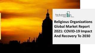 Religious Organizations Industry Share, Growth Rate, Trend Analysis Report