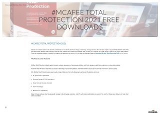 How To Download McAfee Total Protection 2021?