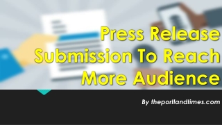 Press Release Distribution