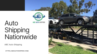 Best Auto Shipping Nationwide - ABC Auto Shipping