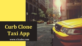 Curb clone Taxi App