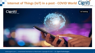 Internet of Things (IoT) in a post-COVID world