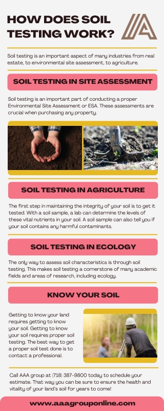 Testing Your Soil - AAA Group