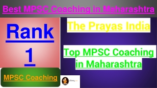 Best MPSC Coaching in Maharashtra