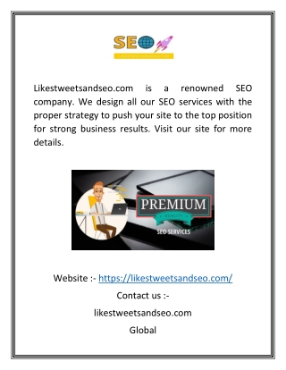 Local SEO Company | Likestweetsandseo.com