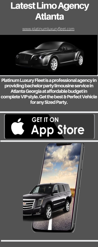 Latest Limo Agency in Atlanta