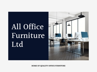 Buy Second Hand Office Furniture