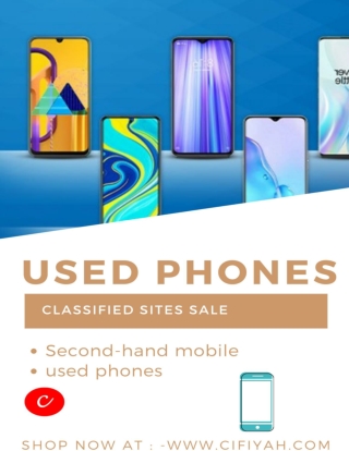 Classified sites have the best used mobile deals