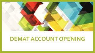 open demat account online - demat account opening - Motilal Oswal