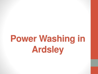 Power Washing in Ardsley
