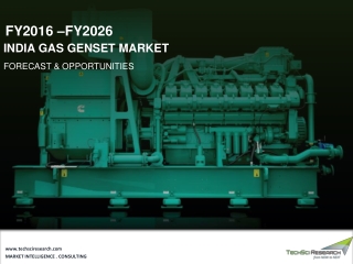 India Gas Genset Market Size by Forecast 2026