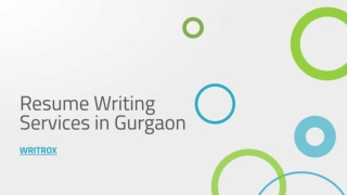 Professional resume writing services in Gurgaon