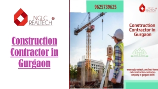 Construction Contractor in Gurgaon