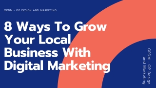 8 Ways to Grow Your Local Business with Digital Marketing