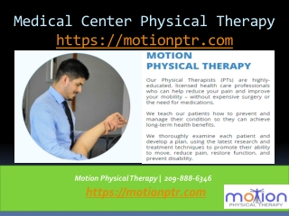 Medical Center Physical Therapy