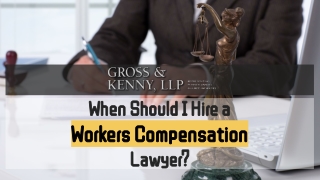 When Should I Hire a Workers Compensation Lawyer?