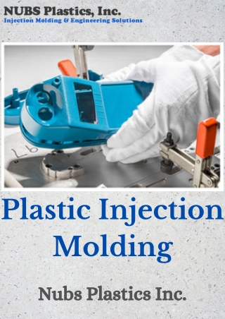 Know About Plastic Injection molding