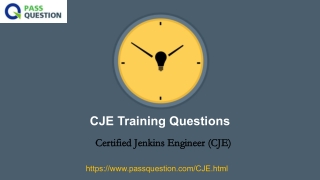 Certified Jenkins Engineer (CJE) Practice Test Questions