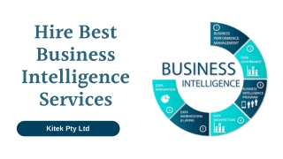 Hire Best Business Intelligence Services