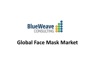 Face Mask Market Growth 2021