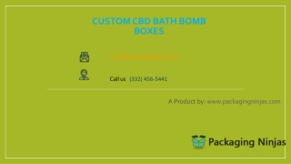 Custom CBD Bath Bomb Packaging Wholesale in World-Class Designs