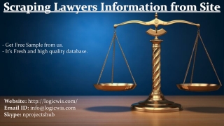 Scraping Lawyers Information from Site