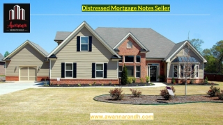 Distressed Mortgage Notes Seller