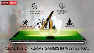 4 Qualities of Rummy Gamers in West Bengal