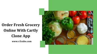 Grocery Delivery Online With Cartly Clone App
