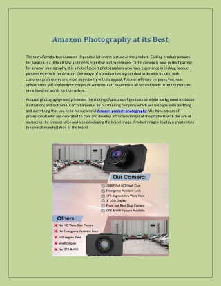 Amazon Photography at Its Best