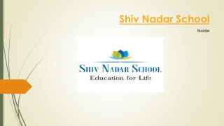 Shiv Nadar School