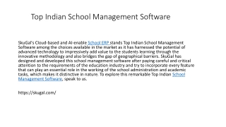 Top Indian School Management Software