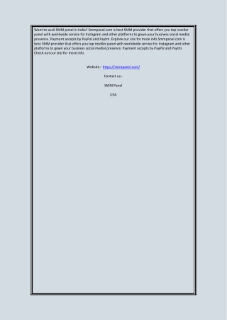 Smmpanel | Smmpanel.com