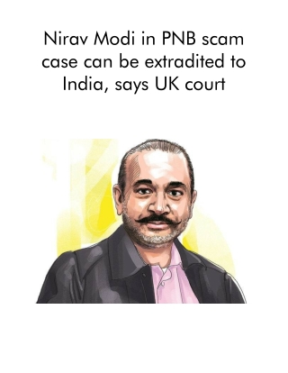 Nirav Modi in PNB Scam Case Can Be Extradited to India, Says UK Court