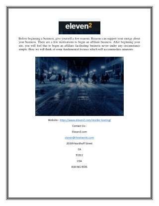 Reseller Cpanel | Eleven2.com