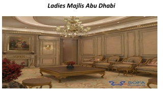 Ladies Majlis Abu Dhabi