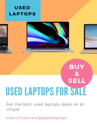 Know about buying and selling of used laptops on classified sites